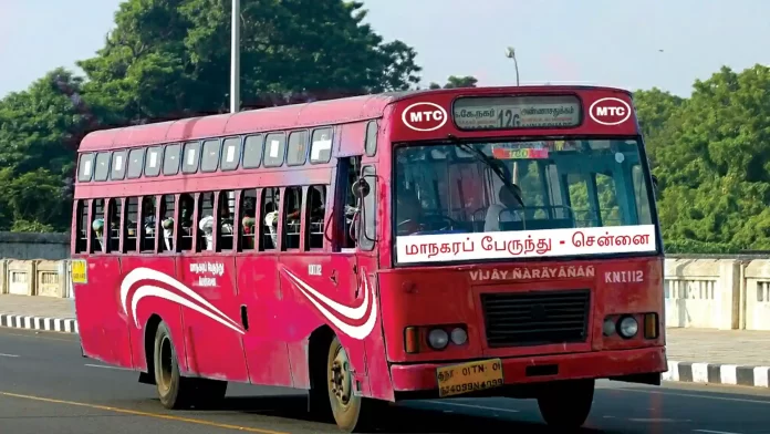 tamilnadu govermnet bus