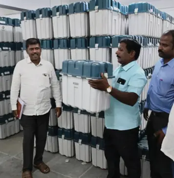 இவிஎம், விவிபாட் இயந்திரங்கள் கணினி தொகுதிவாரியாக பிரிப்பு